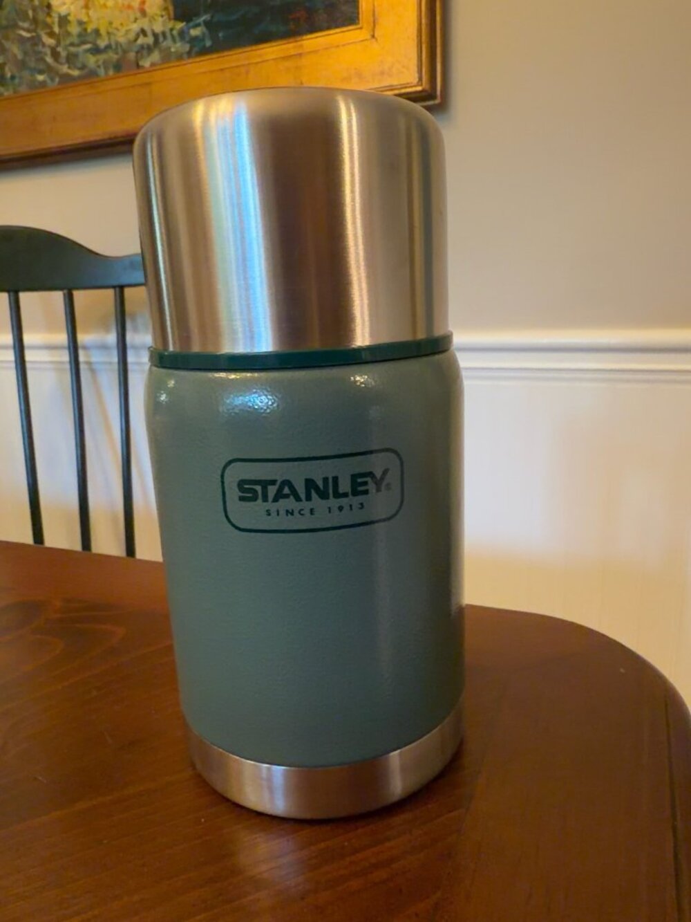 Stanley Classic 24 oz Green Vacuum Insulated Food Jar Thermos